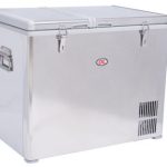 OPPOSITE LOCK 72 LITRE DOUBLE DOOR FRIDGE/FREEZER